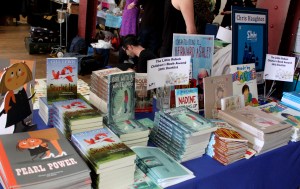 The Little Rebels 2015 Shortlist on the Letterbox Library stand